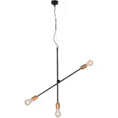 Nowodvorski Lighting Hängelampe EPO 3 – Schwarz
