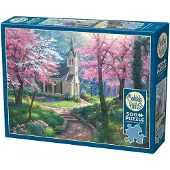Cobble Hill „Die Umarmung des Frühlings“ – Puzzle, 500 Teile