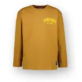 Vingino T-shirt Icon-logo-LS Junge Braun 104