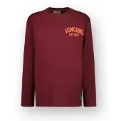 Vingino T-shirt Icon-logo-LS Junge Braun 164