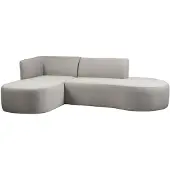 Woood Chios Garten Loungeset Organisch Links Sand