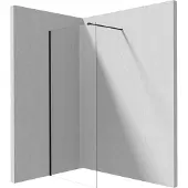 Deante Prizma Walk In Duschwand Nero 90 cm KTJ_N39P
