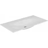 Keuco Edition 11 Keramik-Waschtisch 1055 x 538 mm für 1-Loch-Armaturen - weiß - 31150311001