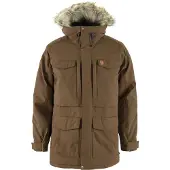 Fjall Raven - Wasserdichte und atmungsaktive Parka - Nuuk Parka M Dark Oak für Herren - Größe S - Braun