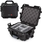 Nanuk 905 Wasserdichter Hartschalenkoffer Mit Gepolsterten Trennwänden - Schwarz