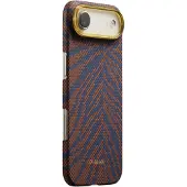 Pitaka Edge Case Breath of Veins, Burning Orange - iPhone Air