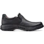 Clarks Un Brawley Step - Schwarz Glattleder
