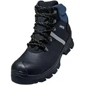 Uvex 2 construction Stiefel S3 schwarz, blau 65121 / 65122 / 65123, Größe:35, Weite:11
