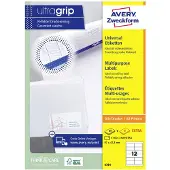 Avery Zweckform Universal-Etiketten 4781, ultragrip, 300 + 60 Stück