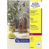 Avery Kristallfertige Etiketten