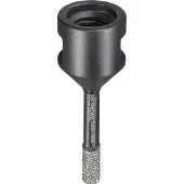Kwb Diamant Fliesen-Loch-Bohrer für Winkelschleifer, Lochsäge mit M14-Aufnahme, Diamont-Bohrkrone Durchmesser 6 mm