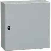 Schneider Electric Electric NSYS3D6625P PanelSeT S3D Volltür mit Montageplatte H600xB600xT250.IP66 IK10 RAL7035.