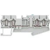 Siemens 8WH2004-6CF00 Messertrennklemme mit Zugfederanschluss, 4 Anschlussstellen 8WH20046CF00 - 50 Stück