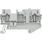 Siemens 8WH2000-6CF00 Messertrennklemme mit Zugfederanschluss, Querschnitt: 0,08-2,5mm2, Breite: 5,2mm 8WH20006CF00 - 50 Stück