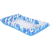 SunClub 33153 Aufblasbare Liege für das Wasser, 117 x 76 cm, blau