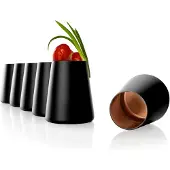 Stölzle Glas STÖLZLE "Becher Power 380 ml 6er Set", bunt (schwarz, bronze), Glas, Trinkgefäße, Glas