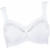 Anita Bustier "BH Safina 1er Pack", Damen, Gr. 95, Cup D, weiß, Obermaterial: 50% Polyamid PA. 25% Polyester PES. 10% Elasthan EL. 10% Viskose CV. 5% Baumwolle CO., BHs Bustier