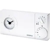 Eberle 517270151100 Uhrenthermostat, Tagesprogramm, 5-30C, AC 230V, 1Wechsler, potential frei, 16 A easy 3 st