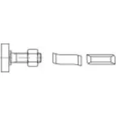 Alstertaler Schrauben & Präzisionsteile Hammerkopfschrauben M12 60 mm 88938 Edel