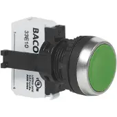 Baco Drucktaster flach tastend 600 V 10 A