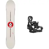 Burton - All-Mountain-Snowboard &ndash; Herren &ndash; Process Flying V 2027 - Pack Process Flying V Good Dog 2027 für Herren - Rot