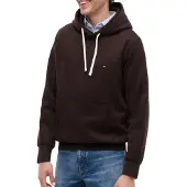 Tommy Hilfiger Herren Pullover & Cardigans Ess Seasonal Fleece Hoody - Bruin - Größe L