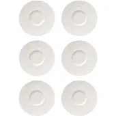 Villeroy & Boch Untertasse Manufacture Rock Weiß (6-teilig)