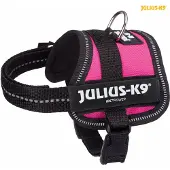 Julius-K9 Powergeschirr fuchsia, Größe: 2XS/Baby 2