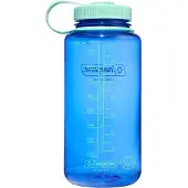 Nalgene wide mouth sustain, Trinkflasche, 1000ml, blau