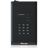 ISTORAGE diskAshur PRO3 HDD 256-bit 4TB FIPS 140-3 Level 3, 4 TB, 3.2 Gen 1 (3.1 Gen 1), Schwarz