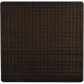 Spirella Tapis Anti Derapant Quadro Premium 54 X 54 cm Choc