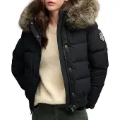 Superdry Everest Hooded Bomber Winterjacke Damen 10