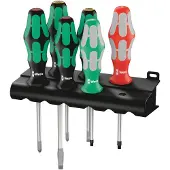 Wera 334/368/6 Schraubendrehersatz + Rack, 6-teilig - 05347778001