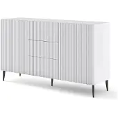 Akl Furniture Kommode aus der Serie RavennaB mit den Maßen 150 cm (Breite), 42 cm (Tiefe) und 87 cm (Höhe)