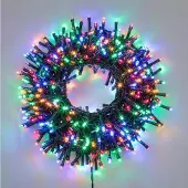 Lotti 36277, 100 Lampen, LED, Multi, Innen/Außen, Grün, 8 h