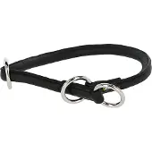 Kerbl Rundleder- Roma mit Stopper 60cm, 8mm,schwarz