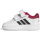 Adidas Unisex Baby Hoops Classic Shoes, FTWWHT/TMVIRE/CBLACK, 25 1/2 EU