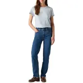 Levi's 724 High Rise Straight Mosey Mid Stone