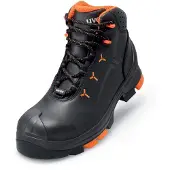 Uvex 2 Arbeitsschuhe - Sicherheitsstiefel S3 SRC ESD - Orange-Schwarz - Weite 12