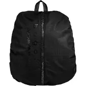 Bugatti Tagesrucksack "Herren, Damen LETTER'S", Gr. B/H/T: 33cm x 17,5cm, onesize, schwarz, Kunstfaser, unifarben, Rucksäcke Tagesrucksack