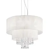 Ideal Lux Opera SP6, 6 Glühbirne(n), E27, IP20, Weiß