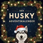 Sonstige Verlage Husky Adventskalender Buch: 24 illustrierte Geschichten für die Vorweihnachtszeit
