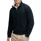 Superdry Essential Serif Logo Halbreißverschluss-sweatshirt