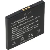 AccuCell Akku passend für Hyundai MB-D1000, Li-ion, 3,7V, 500mAh, 1,8Wh