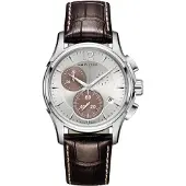 Hamilton Watche Hamilton H32612551 Herren-Armbanduhr, Edelstahl-Gehäuse, Leder-Armband