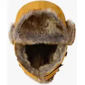 Isbjörn of Sweden Squirell Winter Cap Kids 48/50 saffron (48) 48/50cm