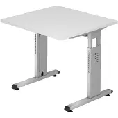 Hammerbacher Schreibtisch OS08, 80 x 80 cm