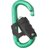 Austrialpin Ovalock Snapgate Karabiner für Sicherungsgerät grün