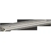 Keuco EDITION 400 Handtuchhalter, 2-armig, starr, 450 mm, 11518050000, Farbe: Nickel gebürstet