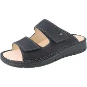 Finn Comfort Rab Herren Pantolette blau Nubukleder - Größe: 41